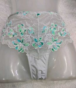 Elegant Floral🖤 Lace Thong Panties