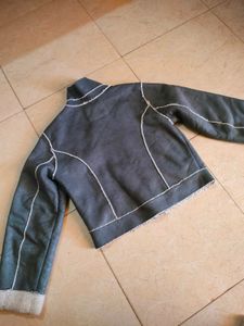 Gray Biker Jacket 🧥🏍️🦈🦭🪨🐏