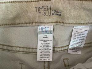 Khaki Bootcut Jeans