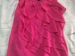 Chic Pink Ruffled Top