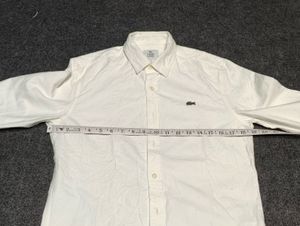 Authentic Lacoste Live Luxury White Casual Shirt