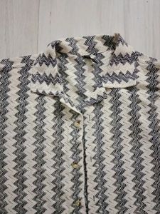 Semi Sheer Casual Shirt