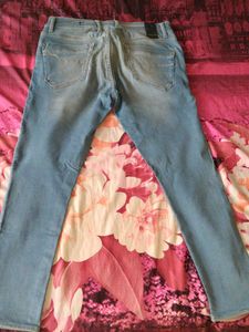 Light Wash Denim Jeans