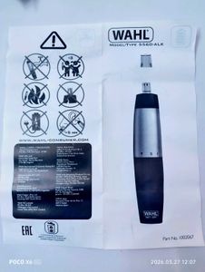 WAHL Nasal / Noise Hair Trimmer - Dry/Wet