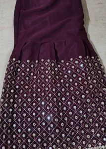 Designer Embroidered Garara kurta with dupatta Set