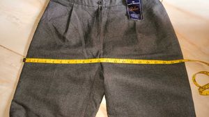 Classic Grey mid waist Trousers