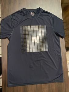 Reebok Men's Navy Graphic T-Shirt