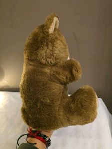 Vintage Brown Teddy Bear hand puppet