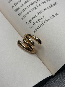 Unique Gold Coil Ring