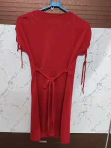 Red Shift Dress