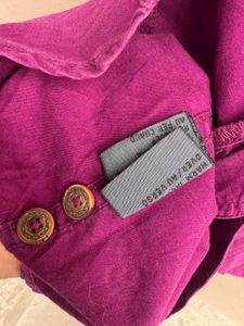 Men's Purple Long Sleeve Shirt