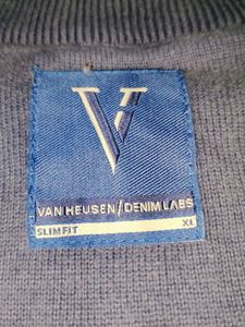 Classic Blue Mock Neck Sweater