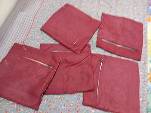 Set of 5 Vintage Floral Cushion Covers