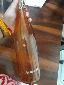 Newly Unused Set Of 2 Glass Bottle