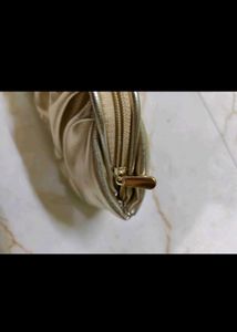 Elegant Gold Clutch Bag