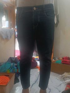Dark Wash Denim Man Jeans