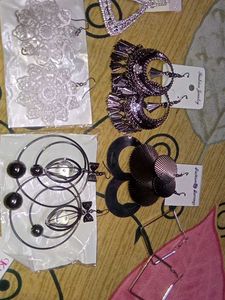11 Assorted Fashion Earrings Collection