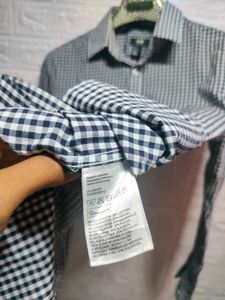 H&amp;M Checked Long Sleeve Shirt