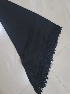 Elegant Black scaff with Lace
