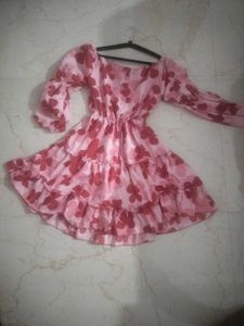 Floral Ruffle Mini Dress