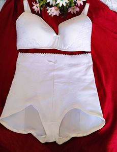 High-Waisted Panties shaper with beautiful bra
