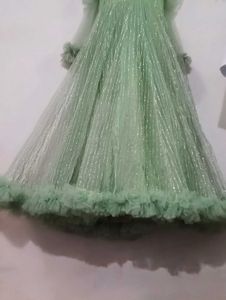 Elegant Green Ethnic Gown