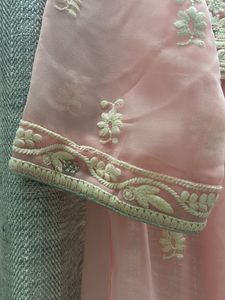 Melange Elegant Embroidered Pink Kurta