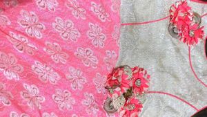 Cute Pink Floral Girl's Dress