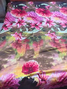 Vibrant Floral Bed Sheet