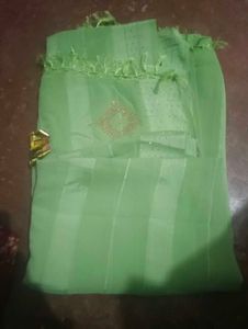 Elegant Light Green Saree
