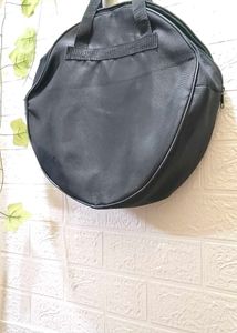 Black Round Travel Bag