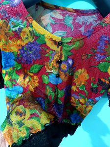 Floral Print Top