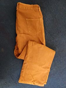 Brown Casual Pants
