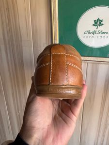 Hush Puppies Zeal Derby/Boat Brown Leather Sneaker
