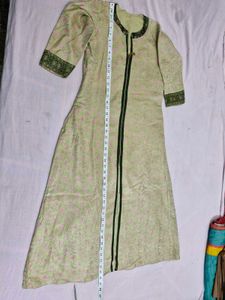 Vintage UP Handloom Pure Silk Tanchoi Kurta &amp; Pant