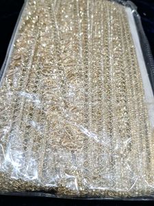 Golden kiran Lace Border
