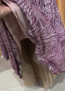 onion color western lehnga choli