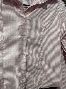 Classic Striped Button-Up Shirt
