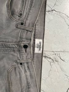 Max Men's Grey Denim Jeans