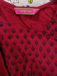 Beautiful Maroon Kurti