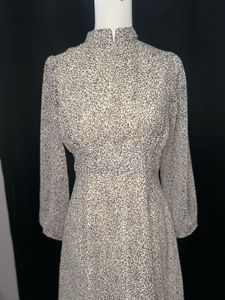 Chic Printed Long Sleeve Dress
