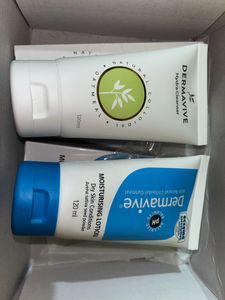 Dermavive Dry Skin Moisturiser 120ml  &amp; Dremavive Hydra Cleanser 125ml Combo