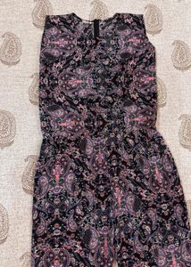 Boho Paisley Print Jumpsuit