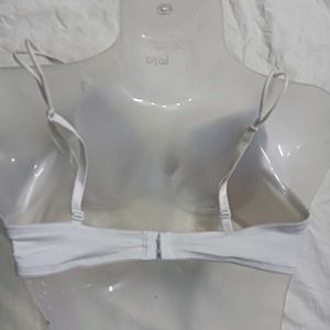 Comfortable🤎 White Bra