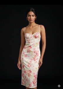 Floral Print Slip Dress