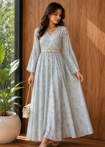 Elegant Floral Maxi Dress
