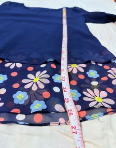 Cute Girls' Floral Top