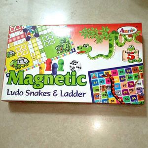 Magnetic Ludo + Snakes And Ladders Game