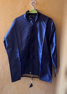 Navy Blue Lightweight Rain Jacket with pant