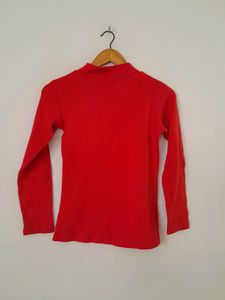Red Casual Top (Women's)
